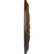 Ekena Millwork Kirke Ceiling Medallion (Fits Canopies up to 3 3/4"), 15 3/4"OD x 5/8"P, Root Beer Crackle CM16KIRBC - alternate 2